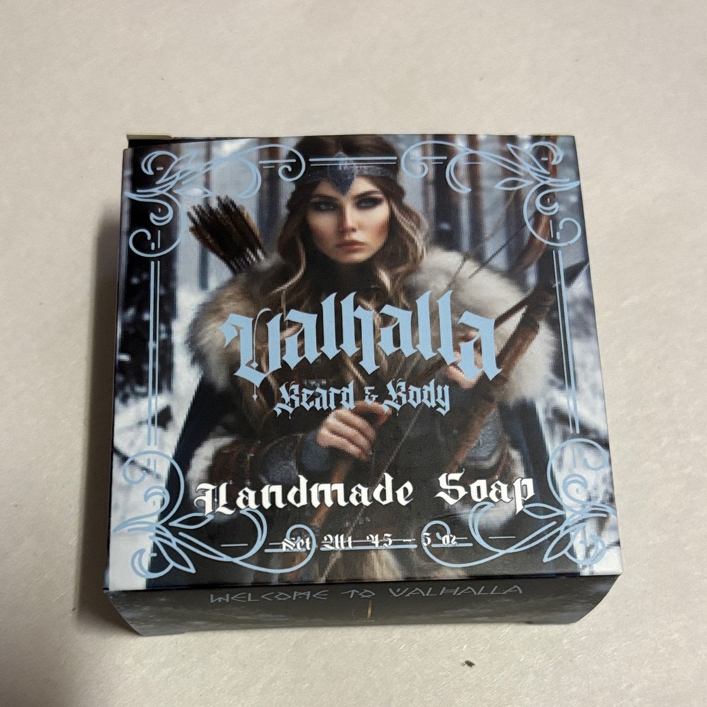 Handmade Soap - Black and White